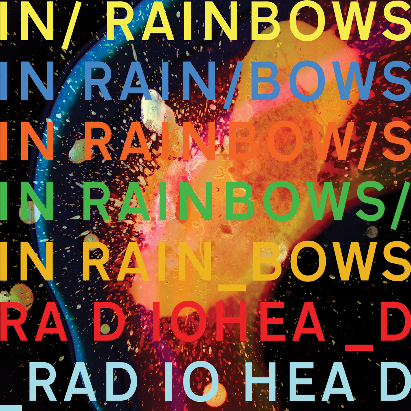 Radiohead In Rainbows, img from NLM by permission.