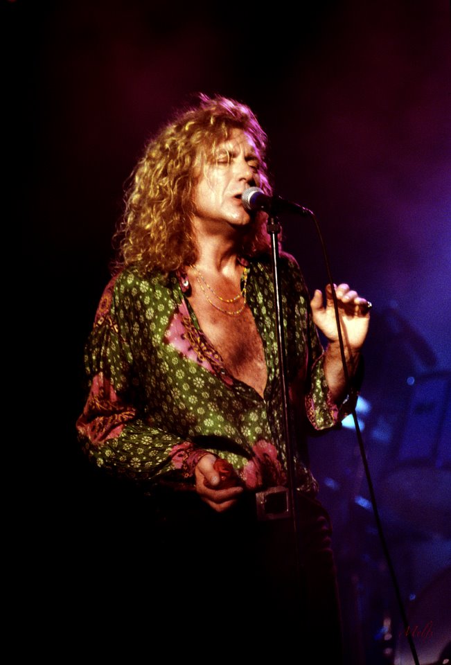 Robert Plant photo by Frank Melfi by permission